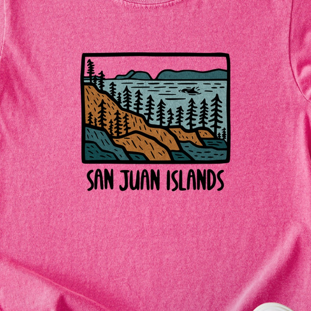 San Juan Islands Kids Cotton T-Shirt