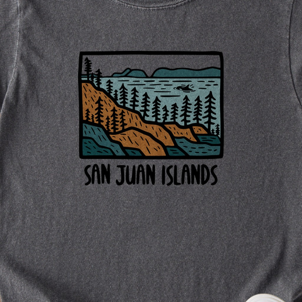 San Juan Islands Kids Cotton T-Shirt