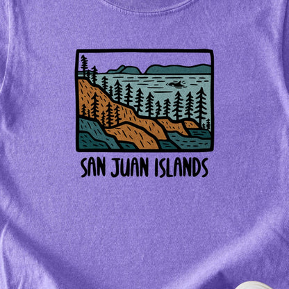 San Juan Islands Kids Cotton T-Shirt