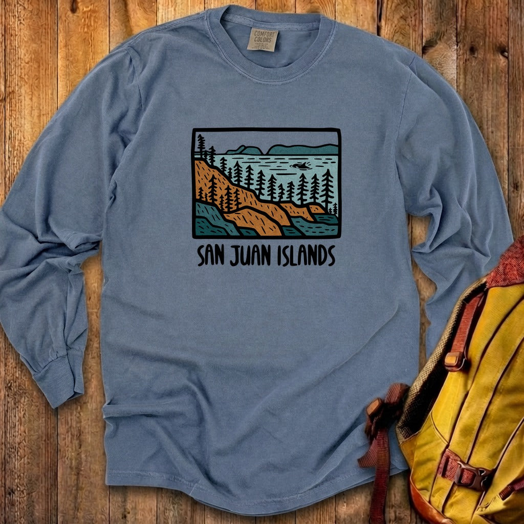 San Juan Islands Cotton Long Sleeve