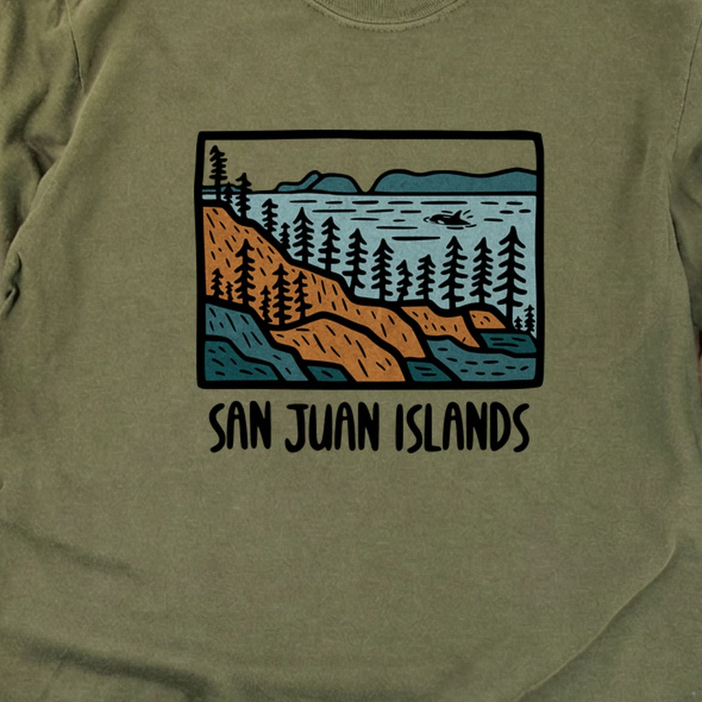 San Juan Islands Cotton Long Sleeve