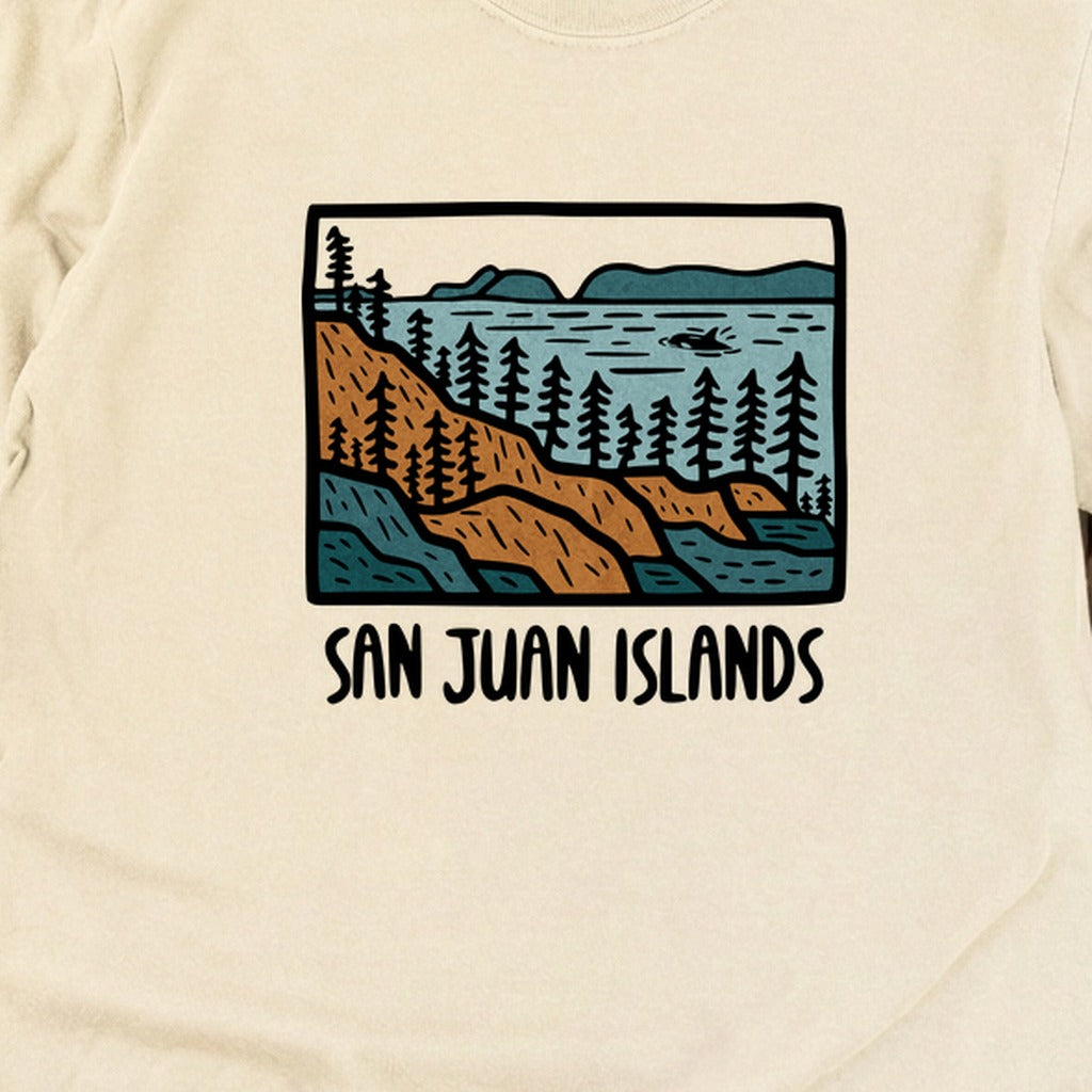 San Juan Islands Cotton Long Sleeve