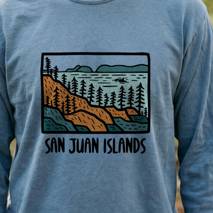San Juan Islands Cotton Long Sleeve