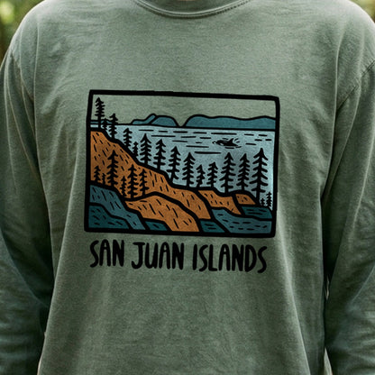 San Juan Islands Cotton Long Sleeve