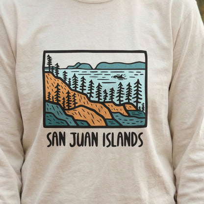 San Juan Islands Cotton Long Sleeve