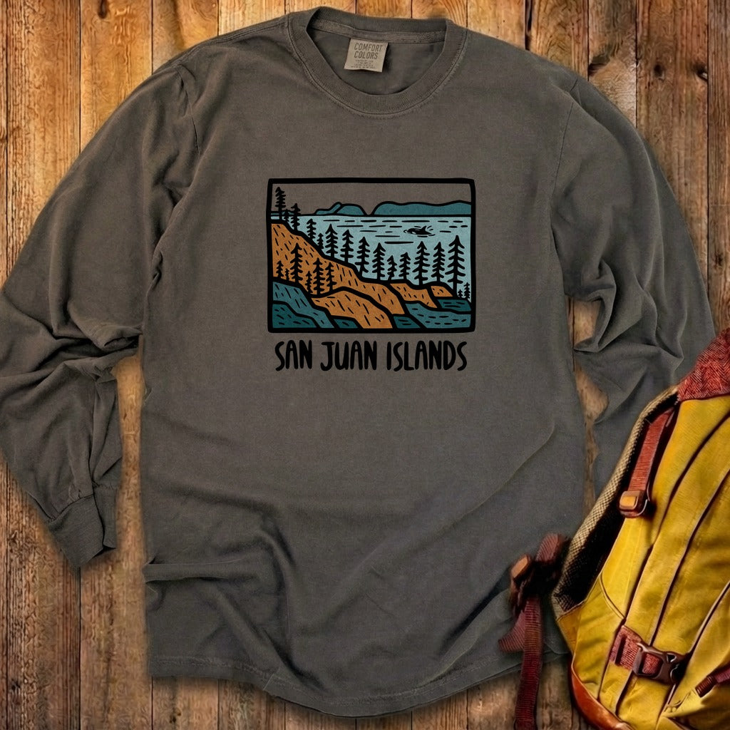 San Juan Islands Cotton Long Sleeve