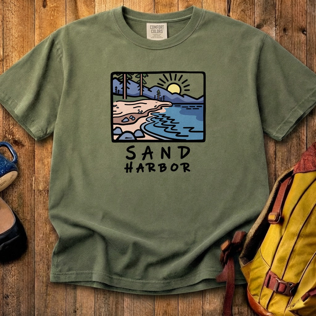 Sand Harbor Cotton T-Shirt