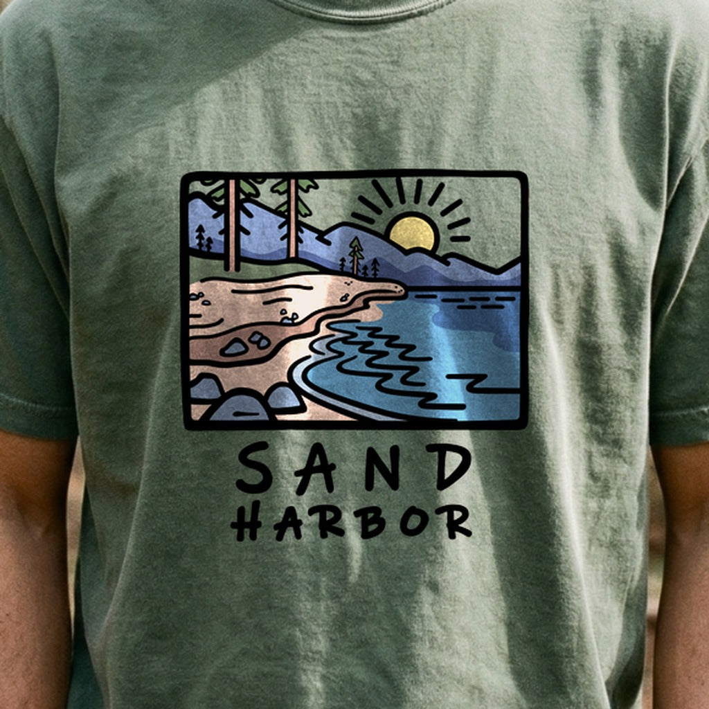 Sand Harbor Cotton T-Shirt