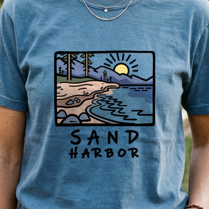Sand Harbor Cotton T-Shirt
