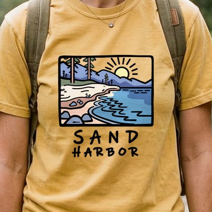 Sand Harbor Cotton T-Shirt