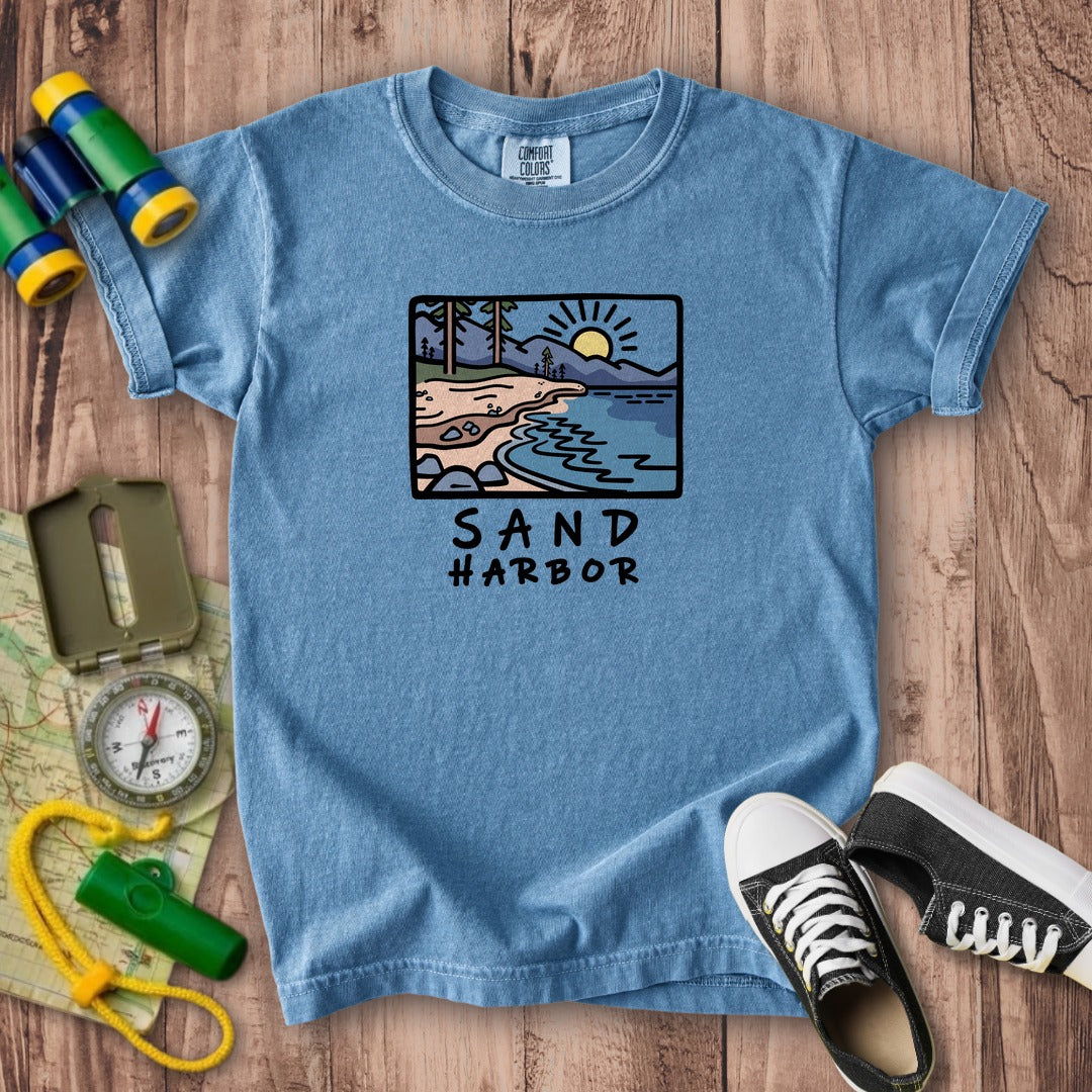 Sand Harbor Kids Cotton T-Shirt