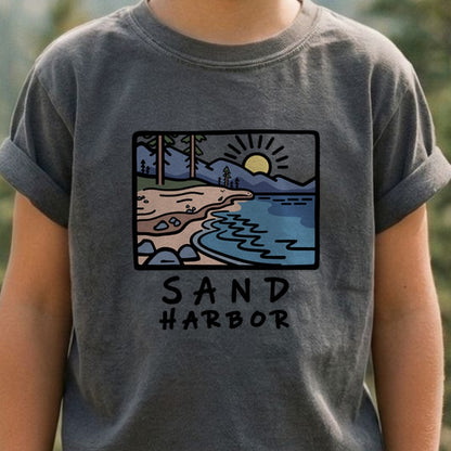 Sand Harbor Kids Cotton T-Shirt