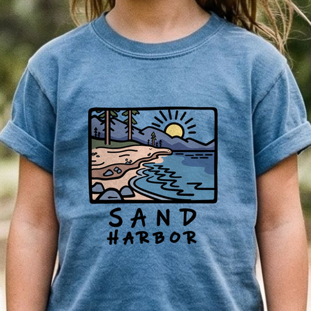 Sand Harbor Kids Cotton T-Shirt