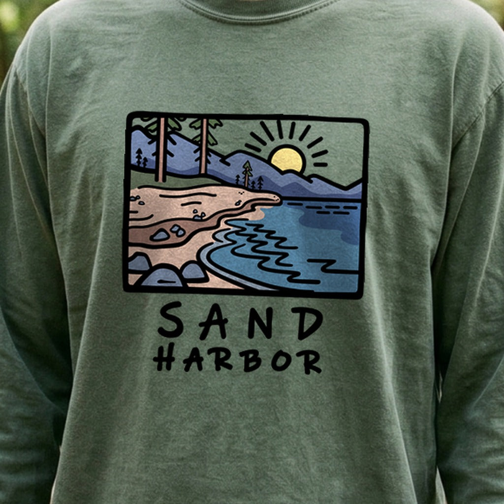 Sand Harbor Cotton Long Sleeve