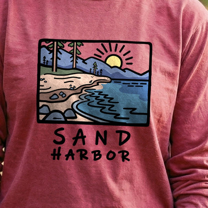 Sand Harbor Cotton Long Sleeve