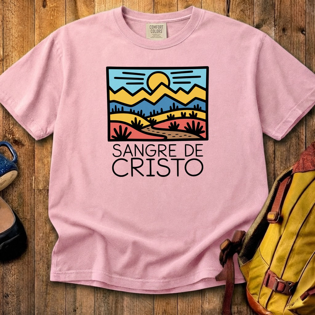 Sangre De Cristo Mountains Cotton T-Shirt