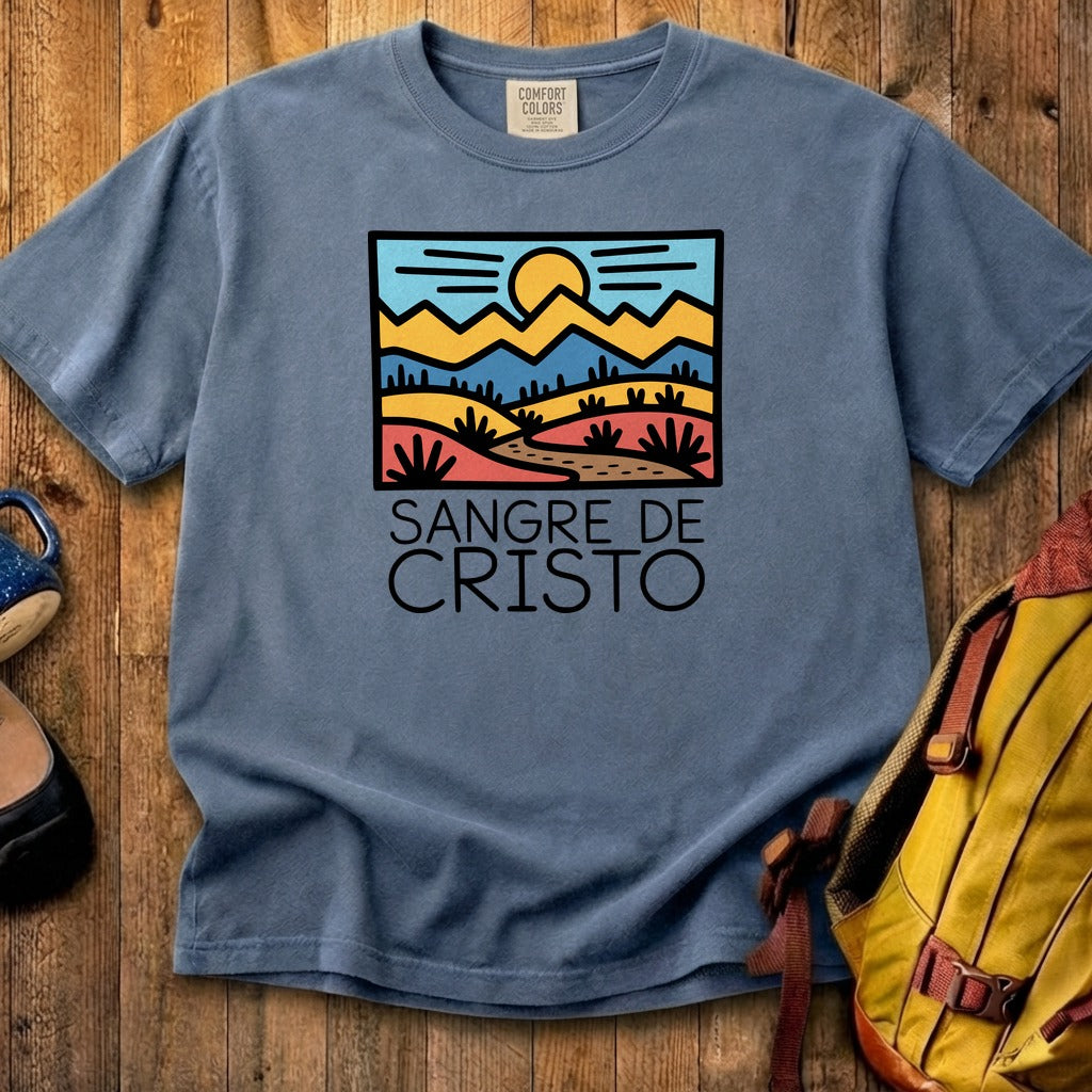 Sangre De Cristo Mountains Cotton T-Shirt