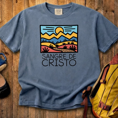 Sangre De Cristo Mountains Cotton T-Shirt
