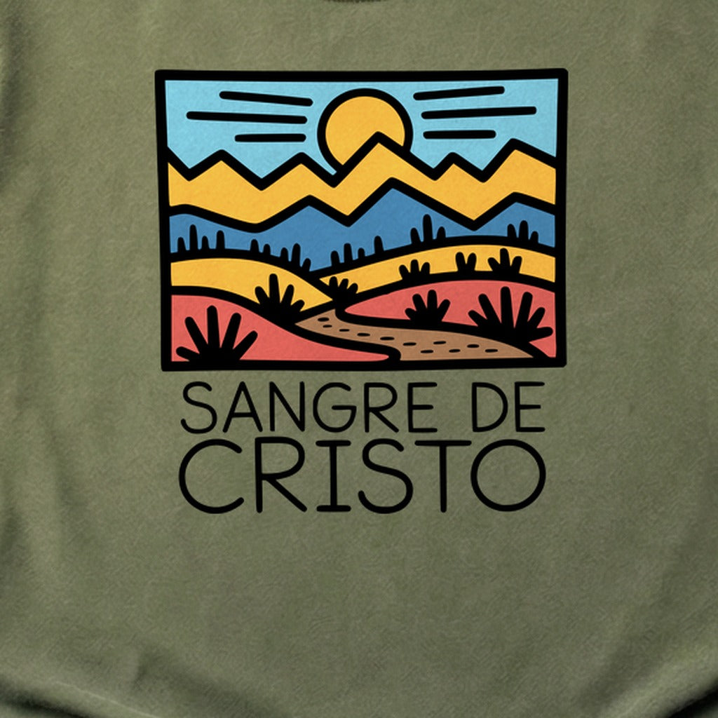 Sangre De Cristo Mountains Cotton T-Shirt