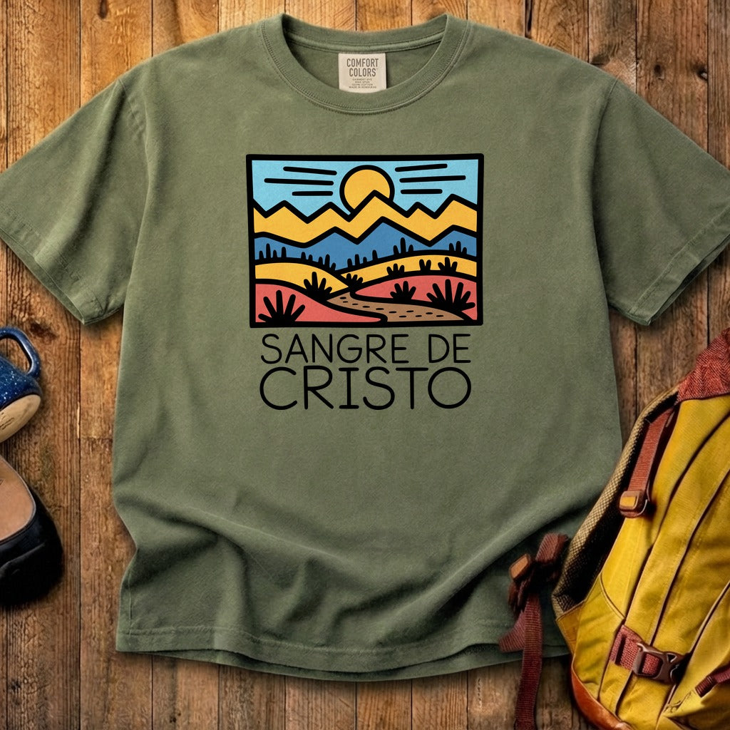 Sangre De Cristo Mountains Cotton T-Shirt
