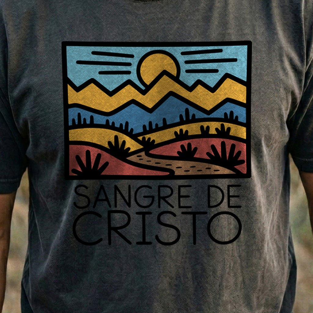 Sangre De Cristo Mountains Cotton T-Shirt
