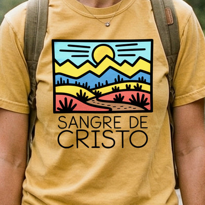 Sangre De Cristo Mountains Cotton T-Shirt