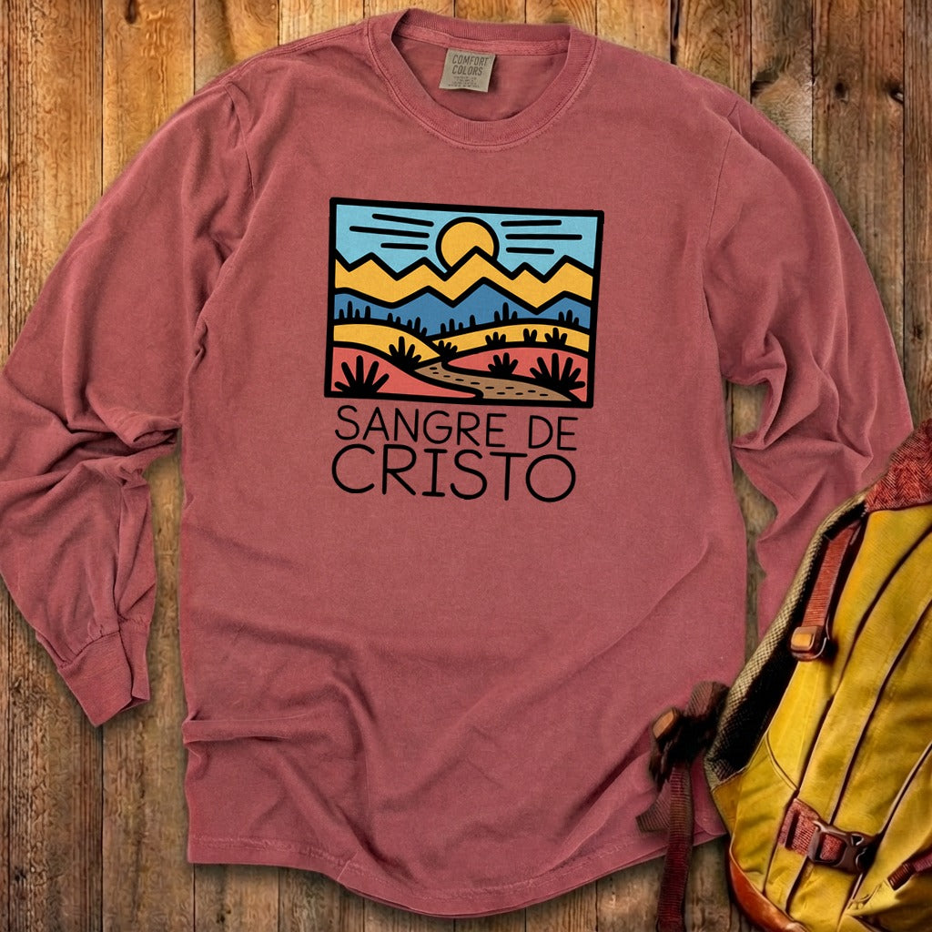Sangre De Cristo Mountains Cotton Long Sleeve