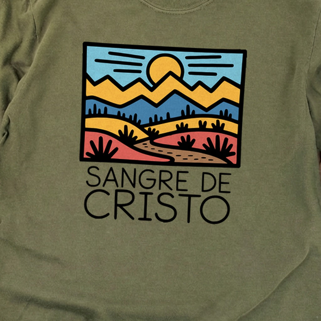 Sangre De Cristo Mountains Cotton Long Sleeve