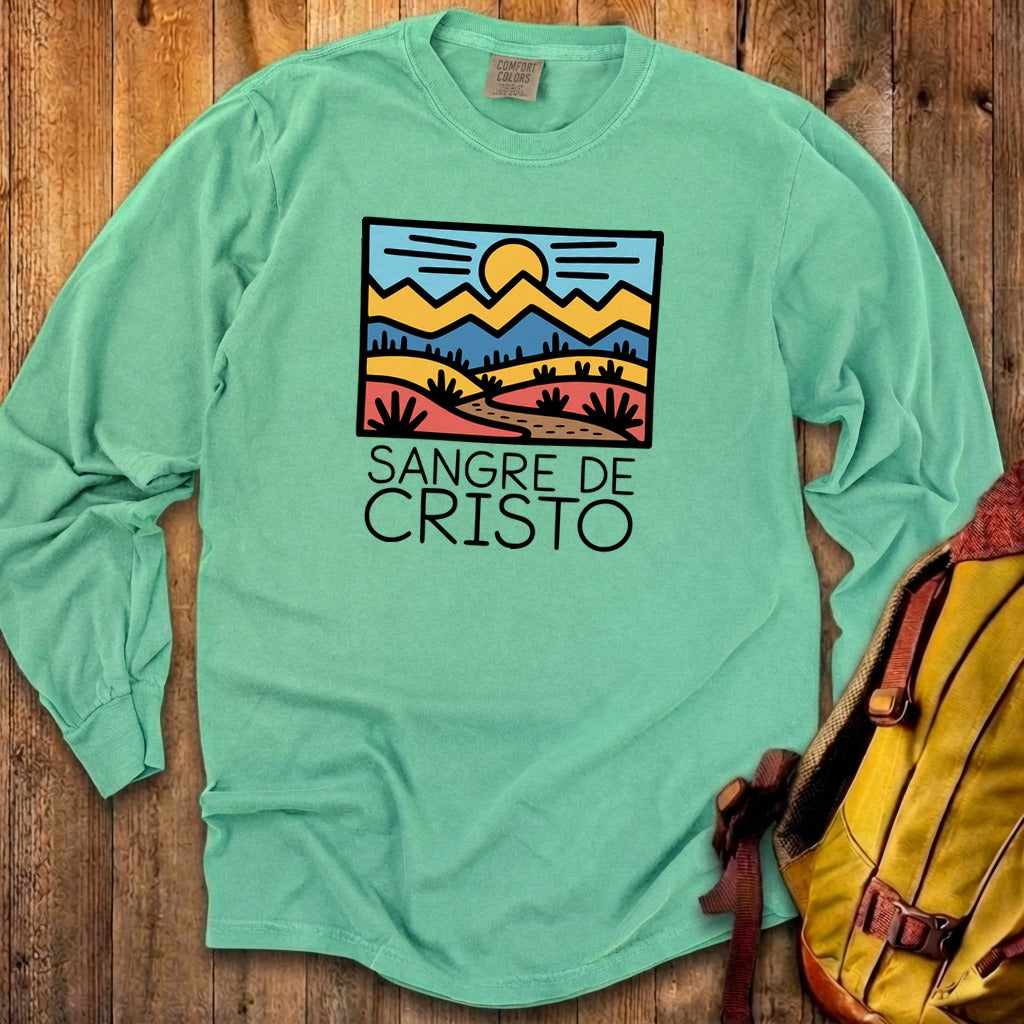 Sangre De Cristo Mountains Cotton Long Sleeve