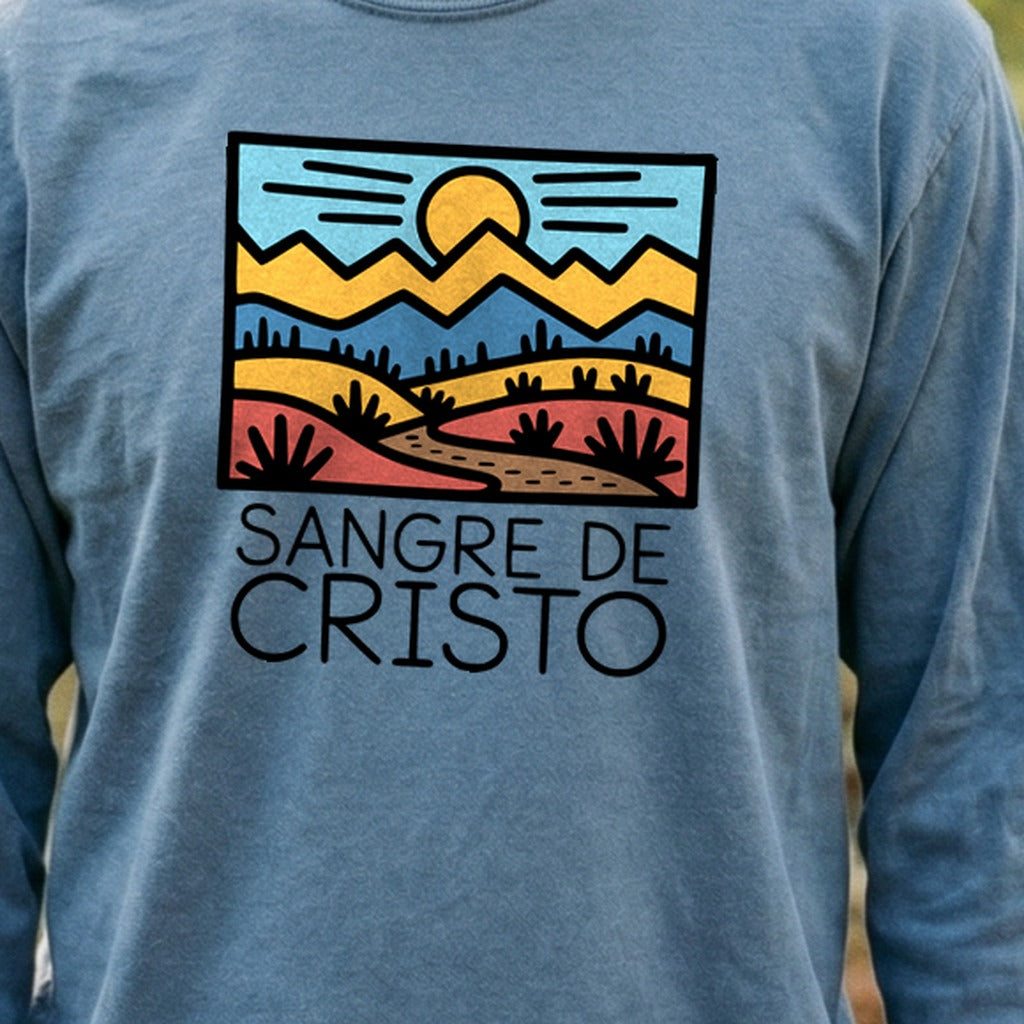 Sangre De Cristo Mountains Cotton Long Sleeve