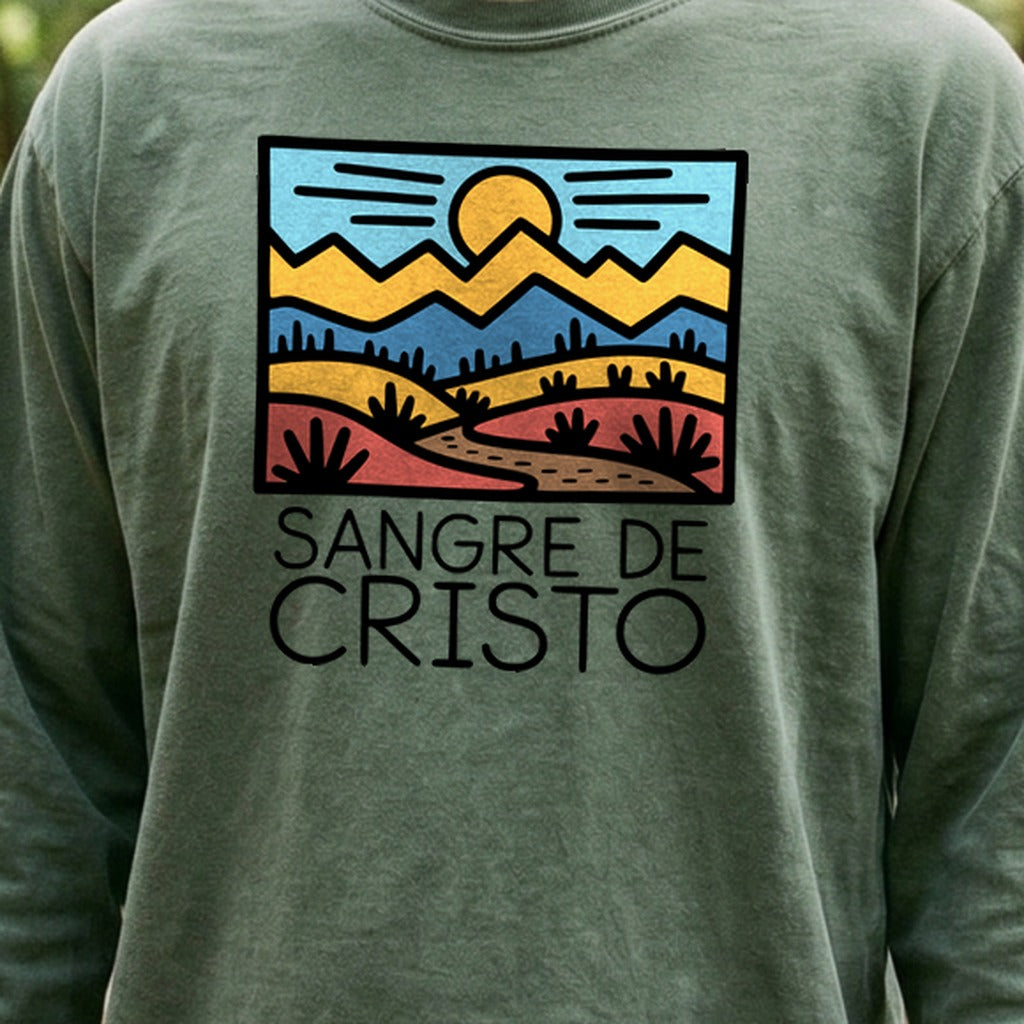 Sangre De Cristo Mountains Cotton Long Sleeve