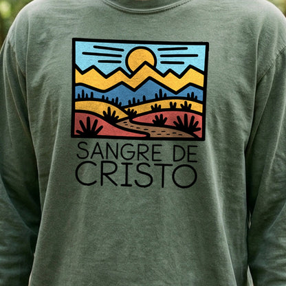 Sangre De Cristo Mountains Cotton Long Sleeve