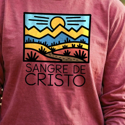 Sangre De Cristo Mountains Cotton Long Sleeve