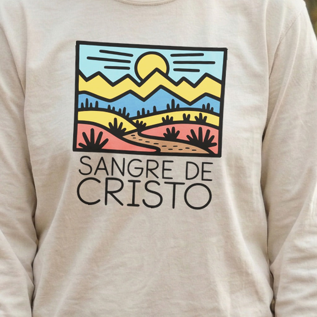 Sangre De Cristo Mountains Cotton Long Sleeve