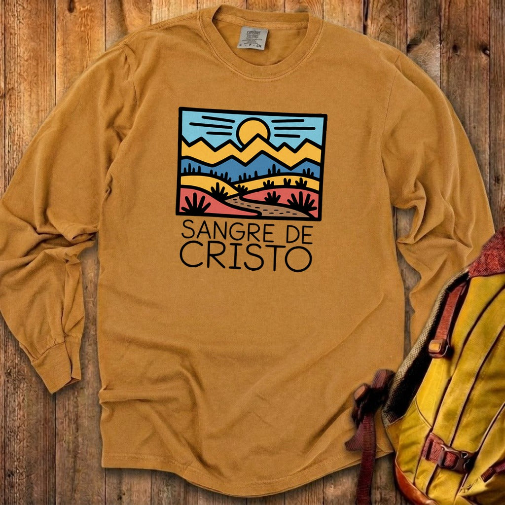 Sangre De Cristo Mountains Cotton Long Sleeve