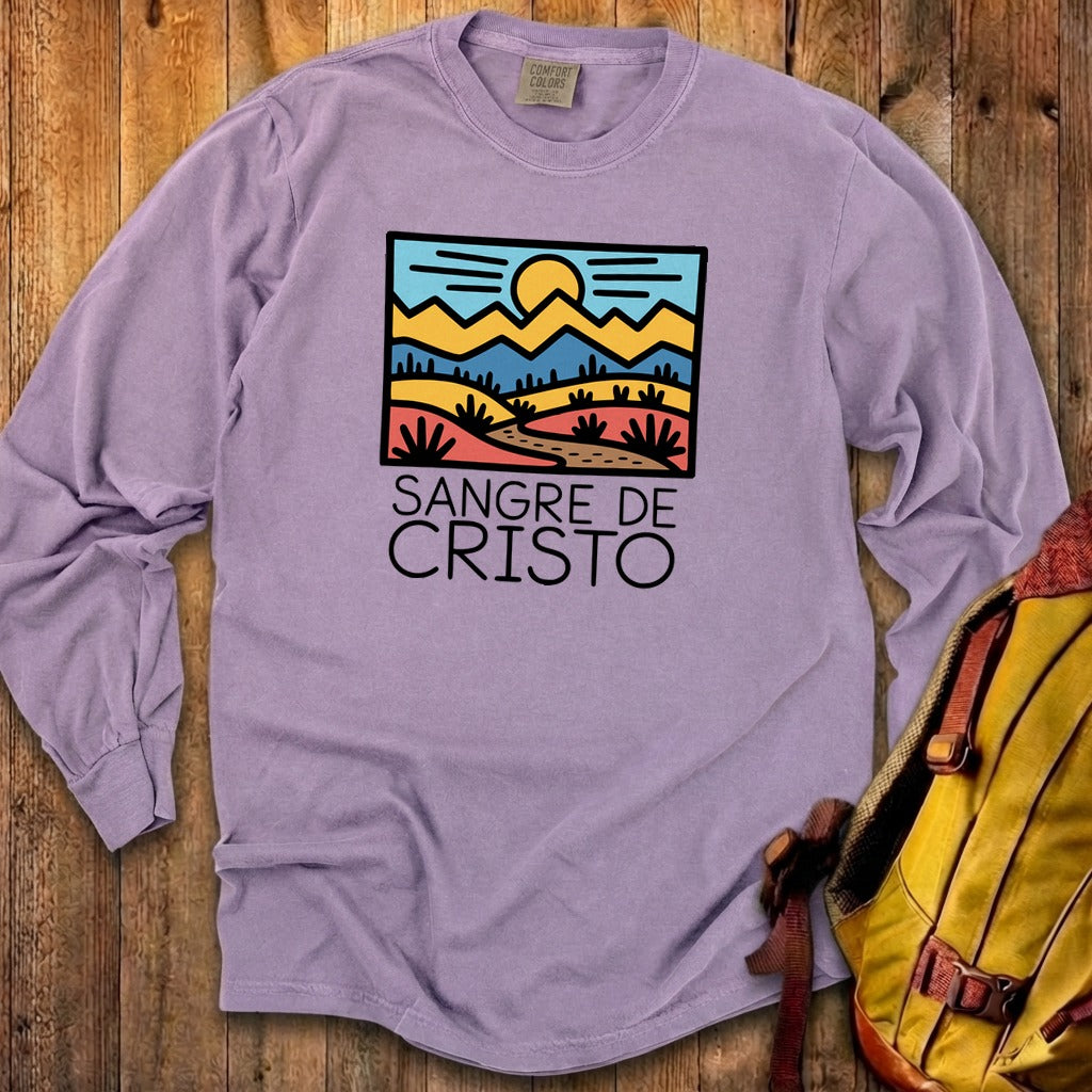 Sangre De Cristo Mountains Cotton Long Sleeve
