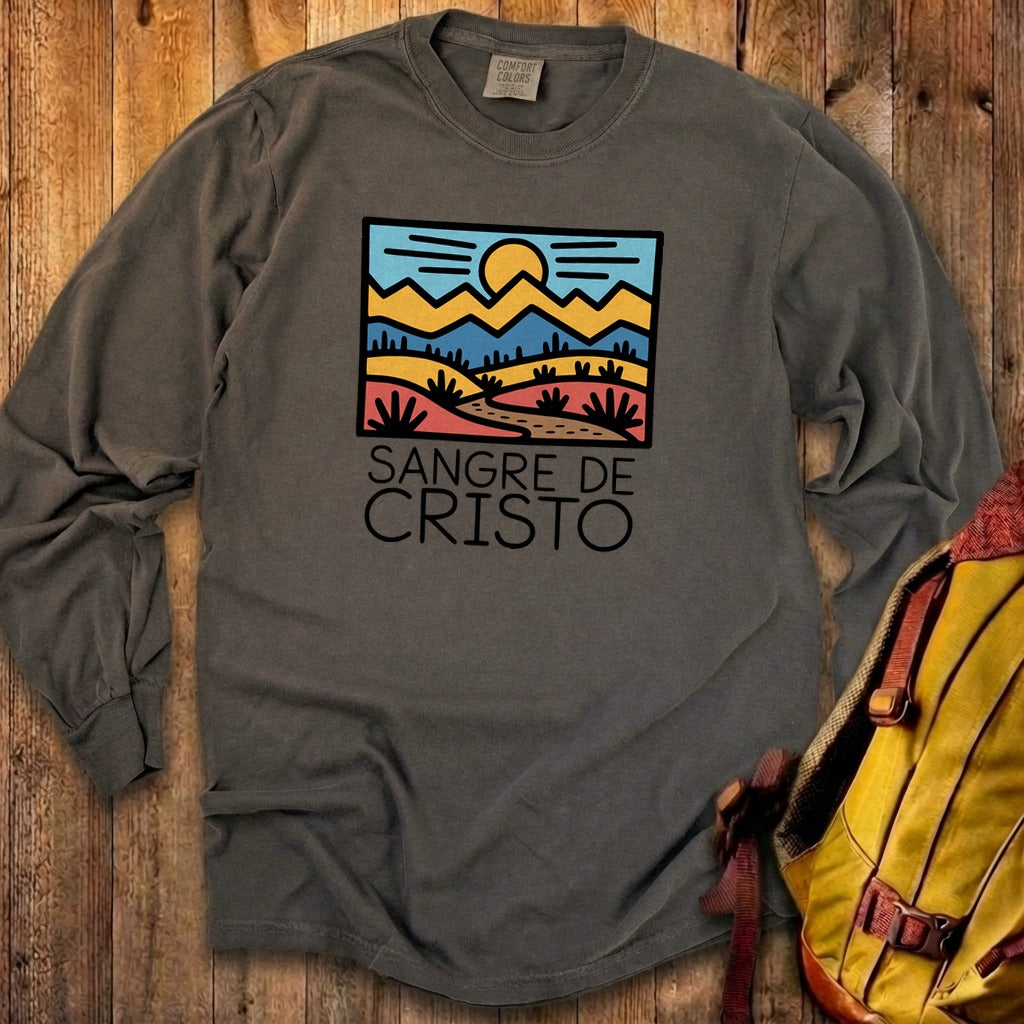 Sangre De Cristo Mountains Cotton Long Sleeve