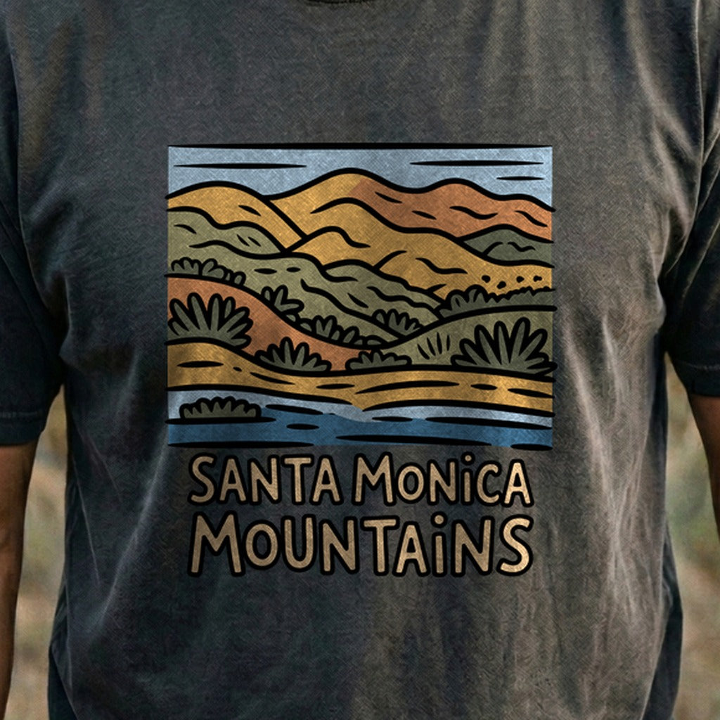 Santa Monica Mountains National Recreation Area Cotton T-Shirt