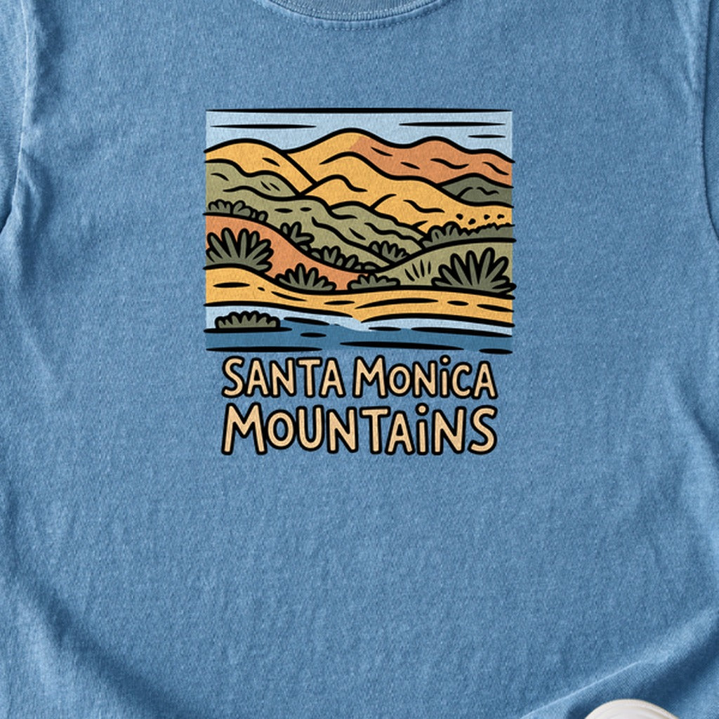 Santa Monica Mountains National Recreation Area Kids Cotton T-Shirt