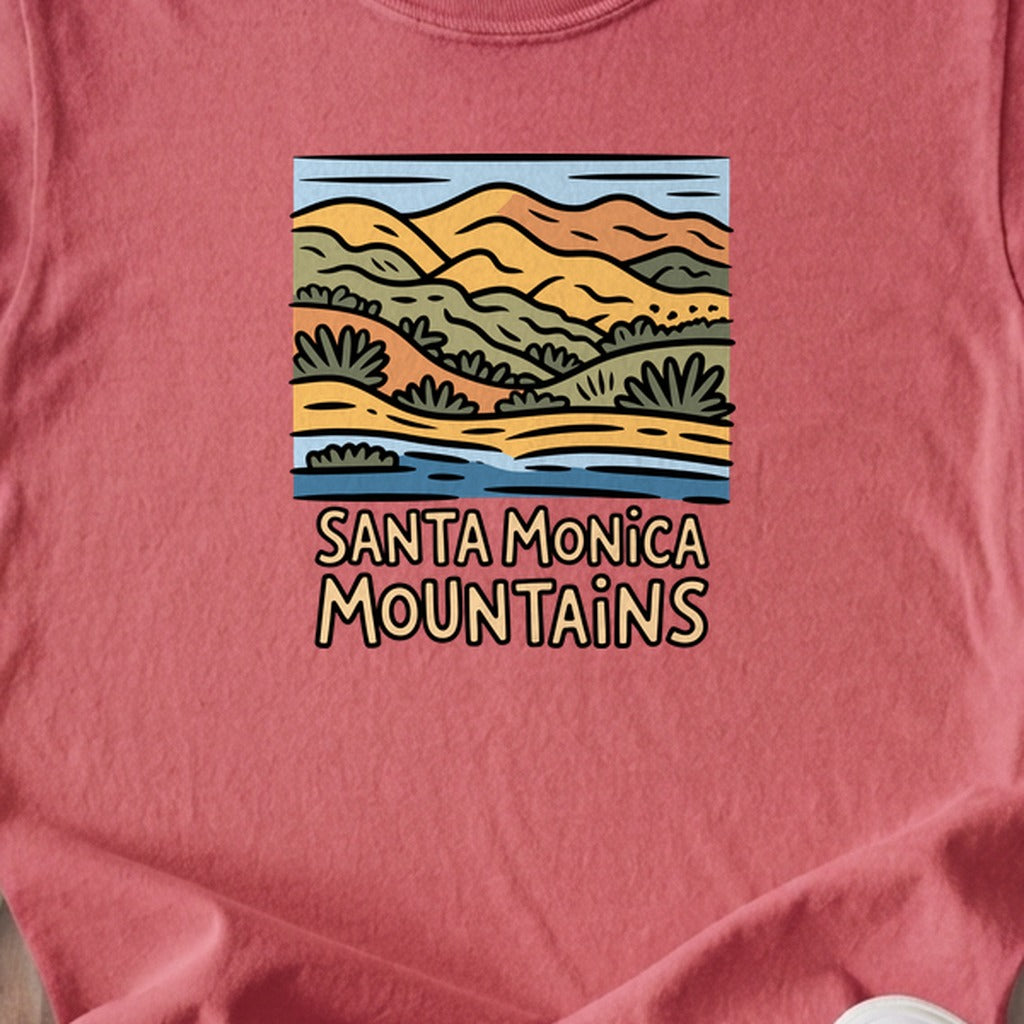 Santa Monica Mountains National Recreation Area Kids Cotton T-Shirt