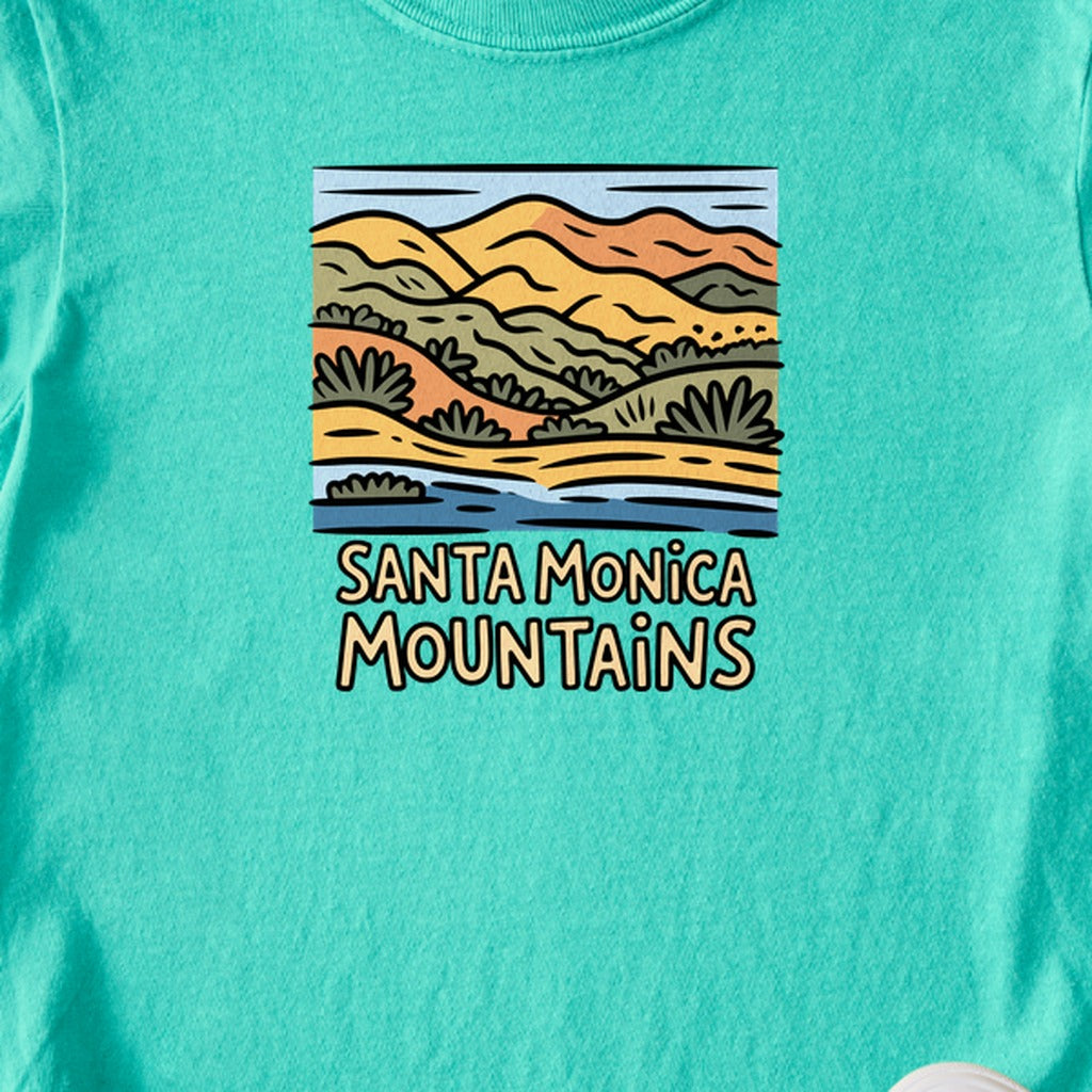 Santa Monica Mountains National Recreation Area Kids Cotton T-Shirt