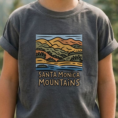 Santa Monica Mountains National Recreation Area Kids Cotton T-Shirt