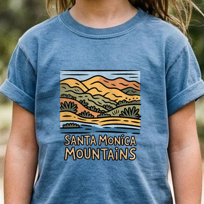 Santa Monica Mountains National Recreation Area Kids Cotton T-Shirt