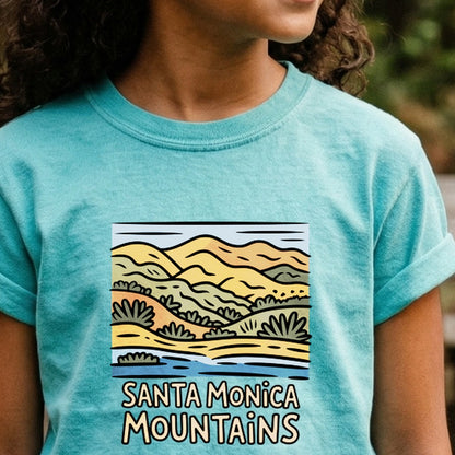 Santa Monica Mountains National Recreation Area Kids Cotton T-Shirt