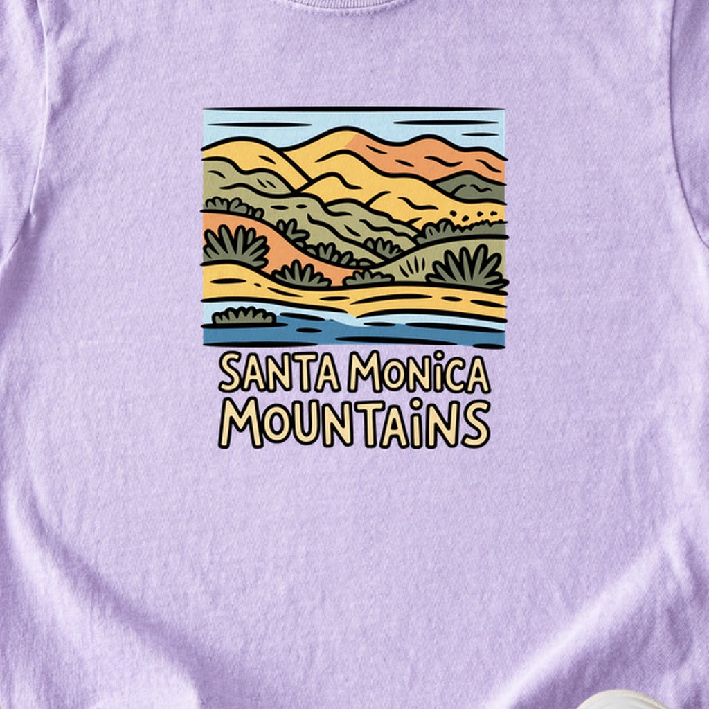 Santa Monica Mountains National Recreation Area Kids Cotton T-Shirt