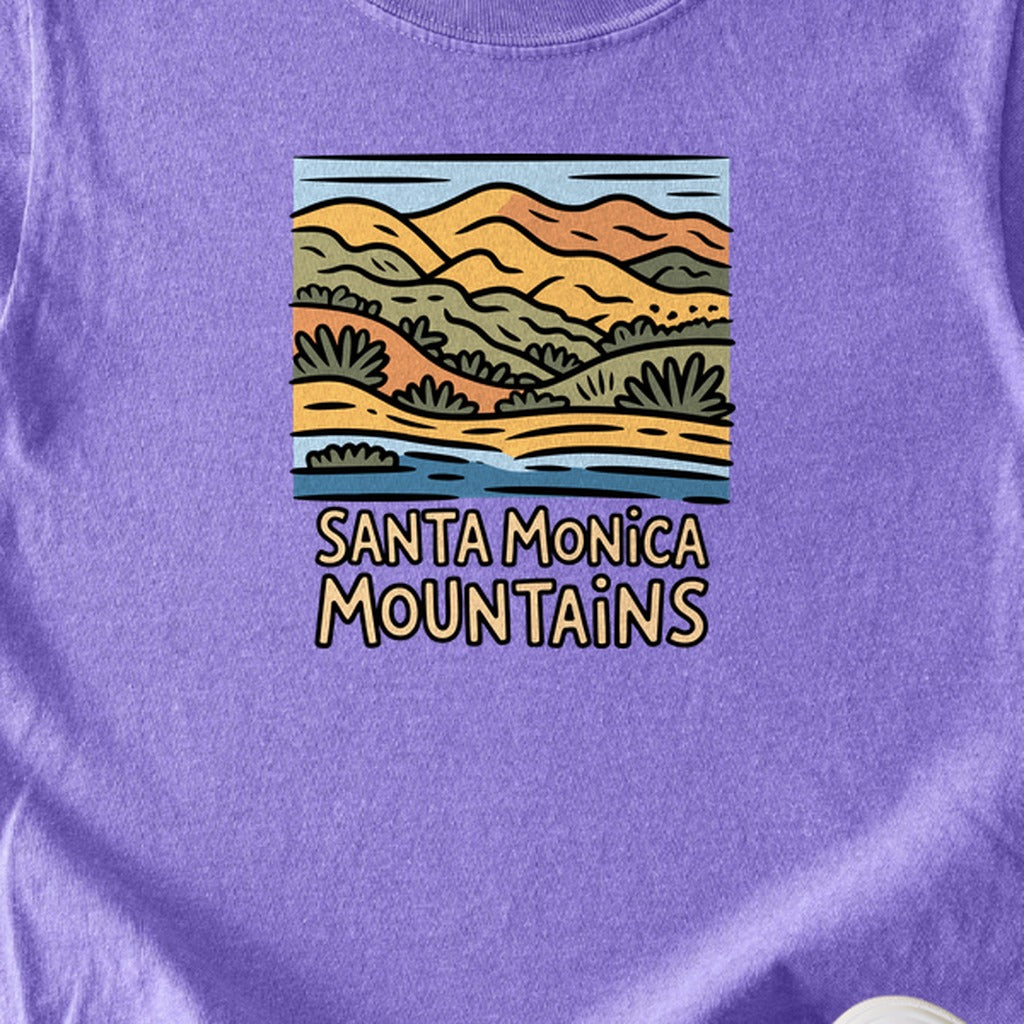 Santa Monica Mountains National Recreation Area Kids Cotton T-Shirt