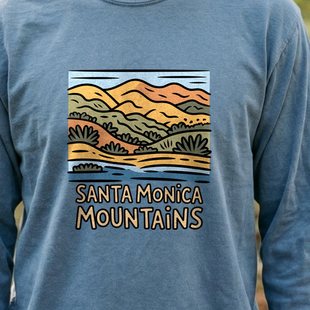 Santa Monica Mountains National Recreation Area Cotton Long Sleeve