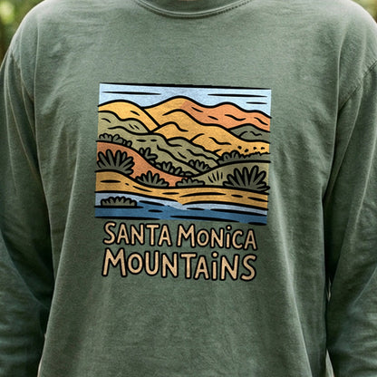 Santa Monica Mountains National Recreation Area Cotton Long Sleeve