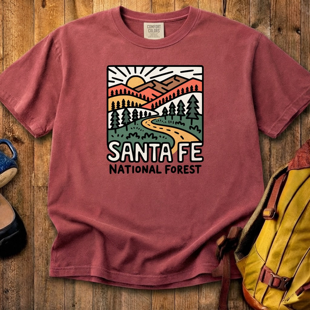 Sante Fe National Forest Cotton T-Shirt