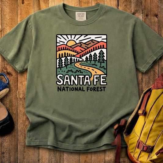 Sante Fe National Forest Cotton T-Shirt